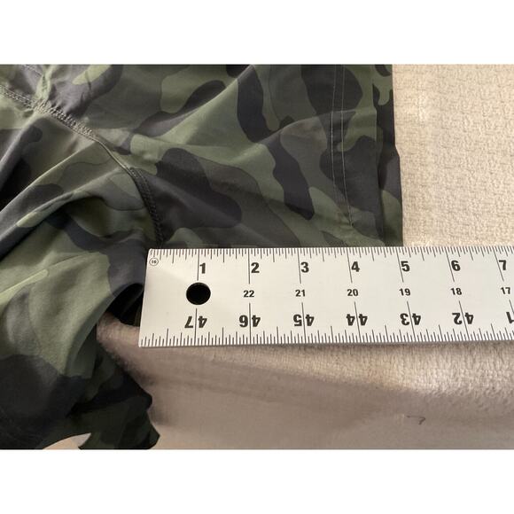 Camo StretchTech Men's XL Quick Dry Shorts Zipper Pockets Activewear Running Jog - Picture 5 of 11